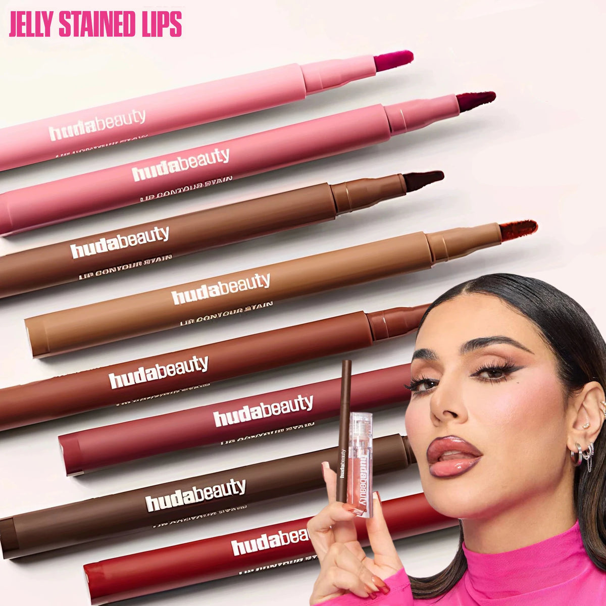Velvet Brown Lip Liner Pencil Nude Matte Waterproof Non-stick