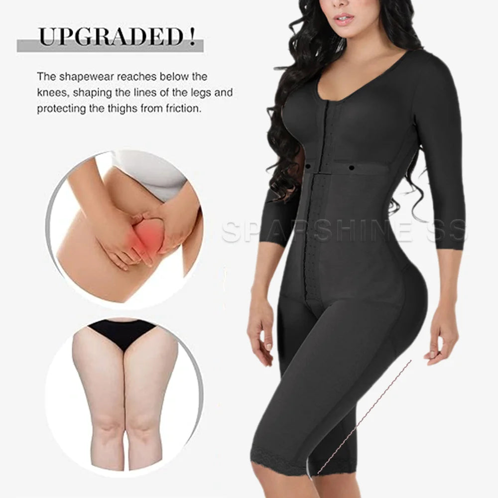 Body Shaper Girdles for Women Tummy Control Post Surgery Compression Female Butt Lifter Shapewear Bodysuits