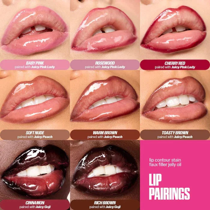 Velvet Brown Lip Liner Pencil Nude Matte Waterproof Non-stick