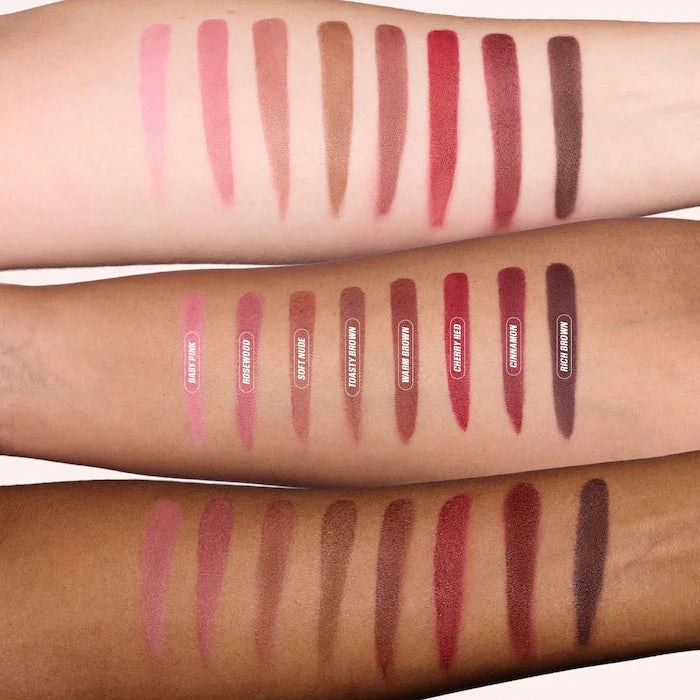 Velvet Brown Lip Liner Pencil Nude Matte Waterproof Non-stick