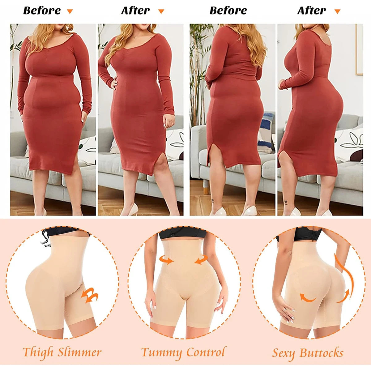 Womens Tummy Control Shapewear