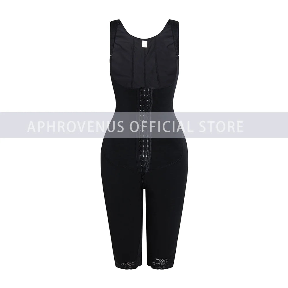 Colombianas Women Long-pants Full Body Shapewear Postpartum Waist Trainer